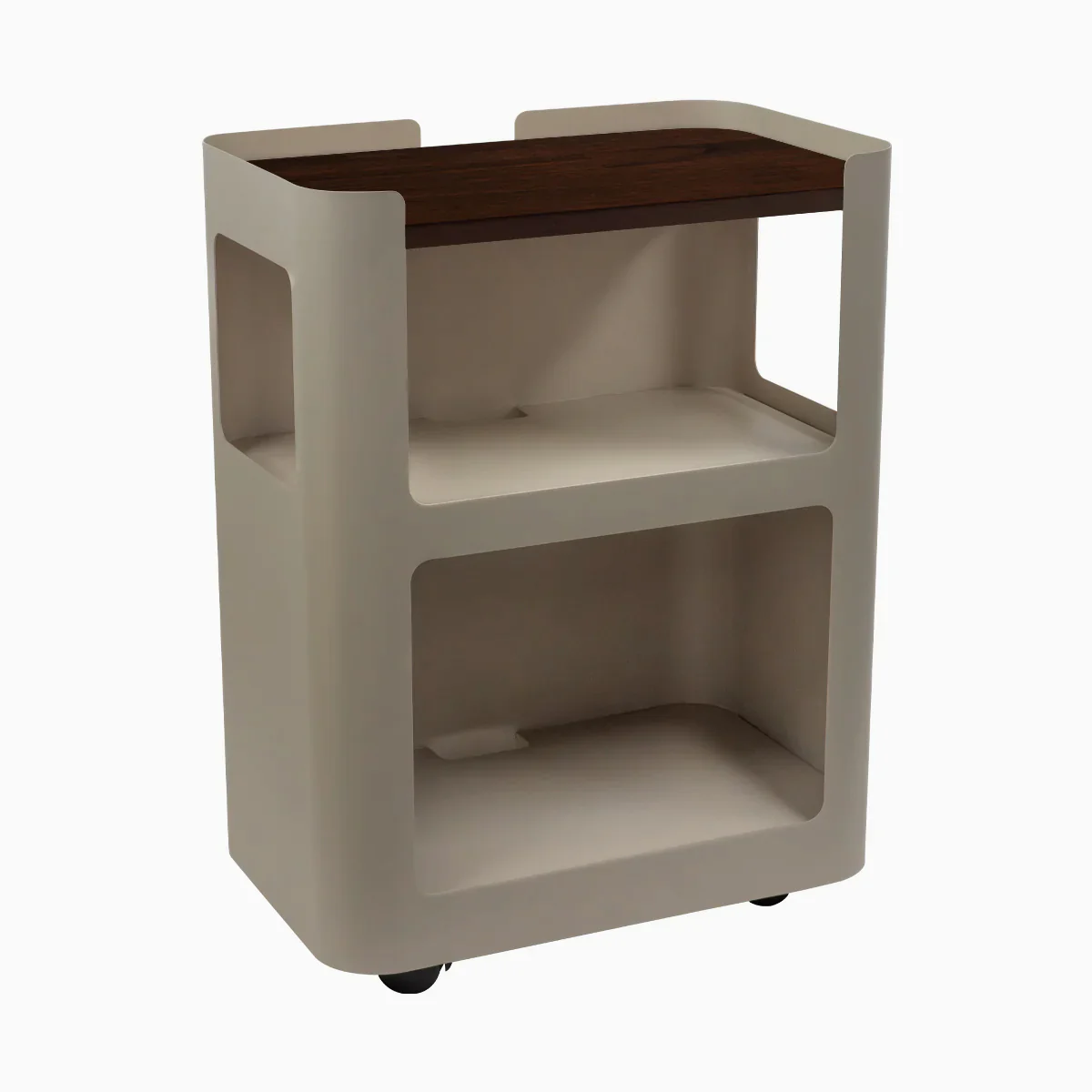 Desky Minimal Open Mobile Pedestal - Image 32