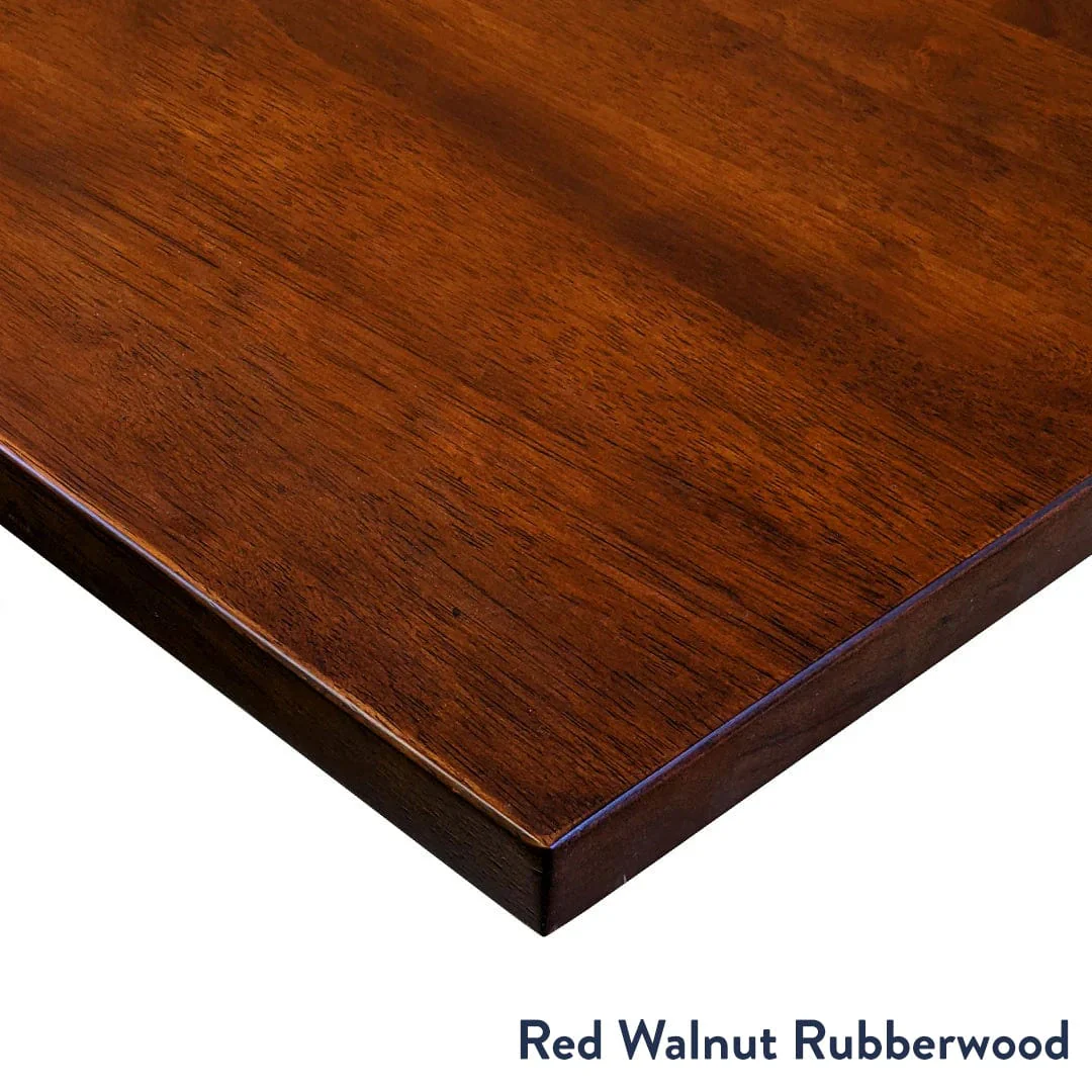 Desky Dual Mini Rubberwood Sit Stand Desk - Image 5