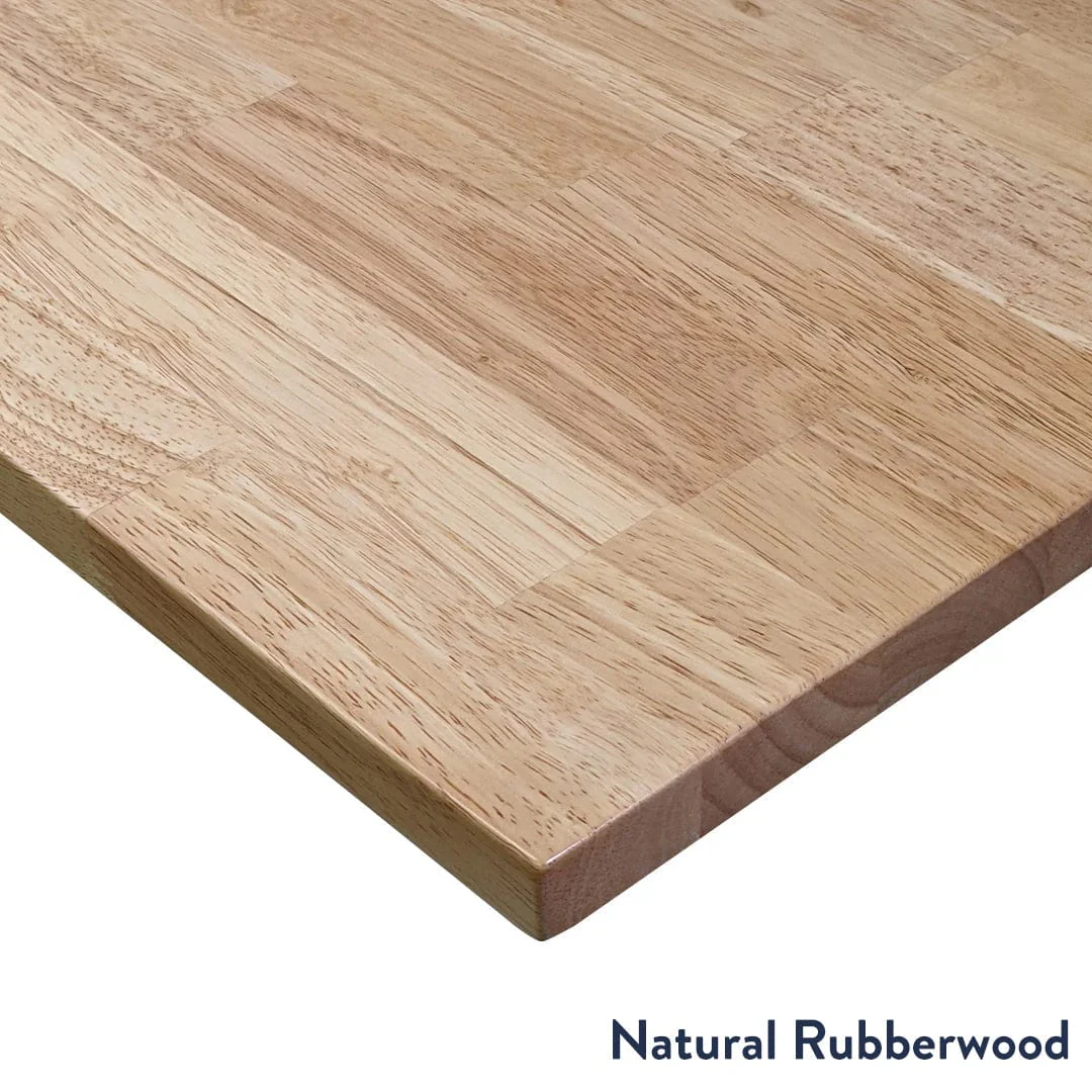 Desky Dual Mini Rubberwood Sit Stand Desk - Image 6